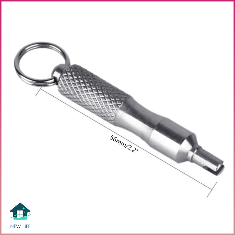 NEWLIFE Stainless Steel Screwdriver for Car Tyre Valve Core Remover