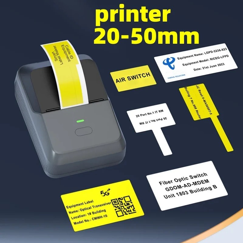 NEW P2 Portable Label Maker Wireless Label Printer Sticker Printer ...