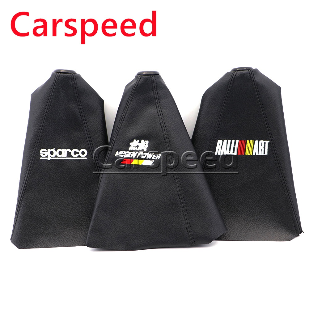 Nismo Ralliart Mugen Sparco TRD MOMO PVC Gear Shift Knob Shifter Boot
