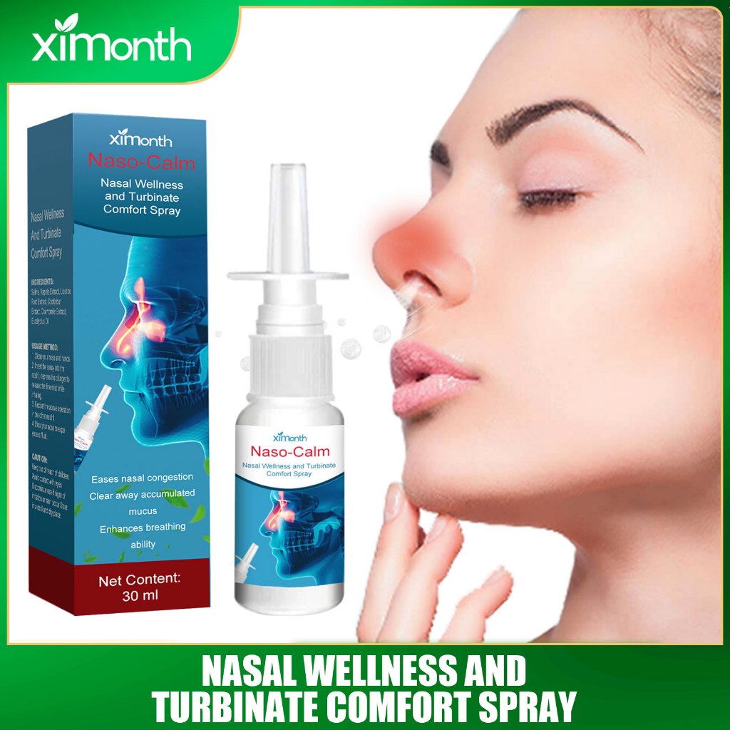 Ximonth Nasal Wellness And Turbinate Comfort Spray 30ml Saline Nasal