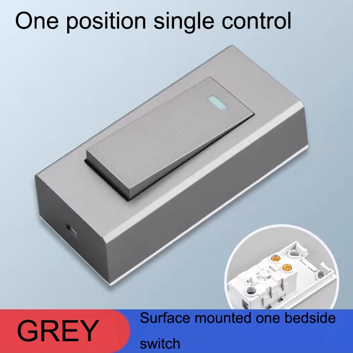 Small Bedside Switch Hand Grip Surface Mounted Panel Old Fashioned ...