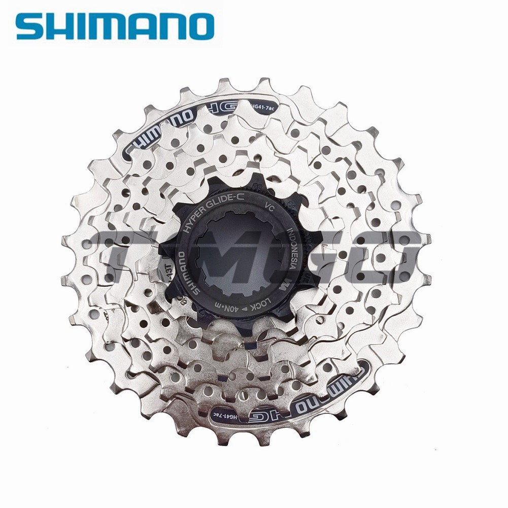 Shimano 7 speed mountain bike cassette hotsell
