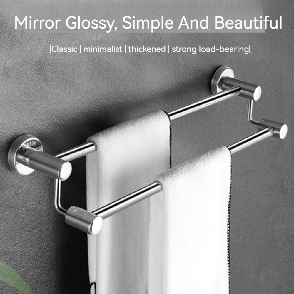 STAINLESS 304 TOWEL RACK TOWEL HOLDER （Single layer/Double layer ...