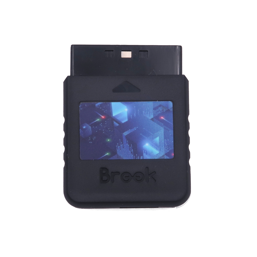 Brook Wingman PS2 – Convertitore Per Controller Moderni Su PS2, PS Classic, Xbox E PS5, Con Turbo E Remap, Edizione Trasparente