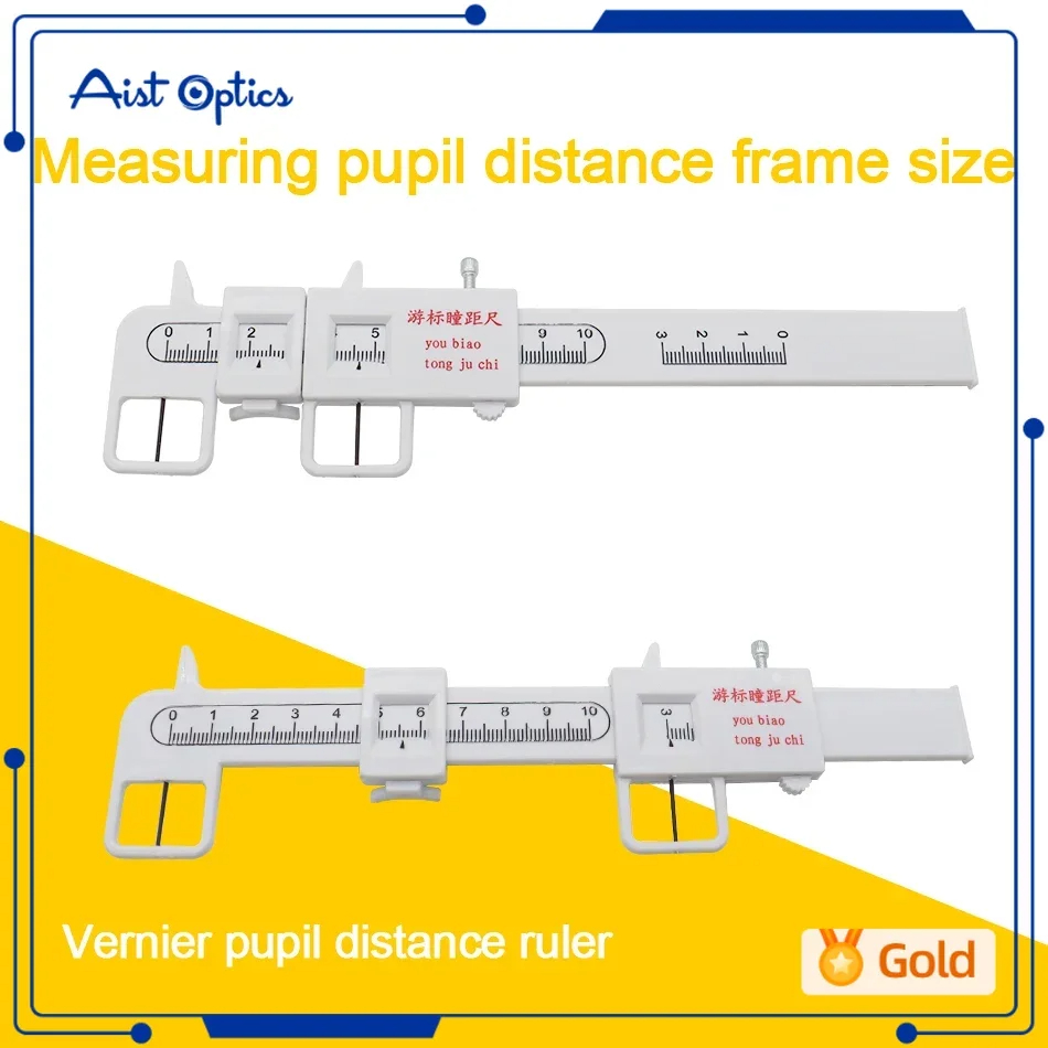 Measure Optical Vernier PD Ruler Pupil Distance Meter Eye Ophthalmic ...