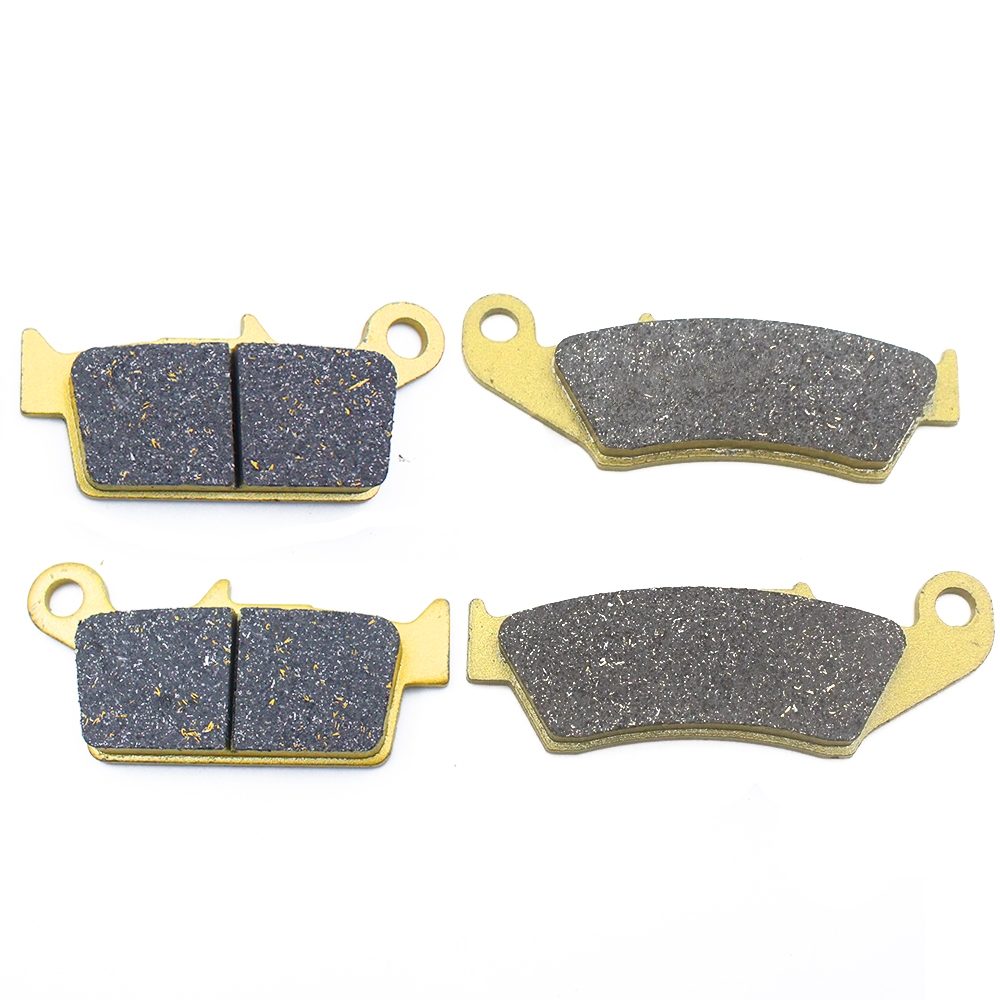 Motorcycle Brake Pads Sets Front and Rear for Honda XR650L CR125/250/ ...