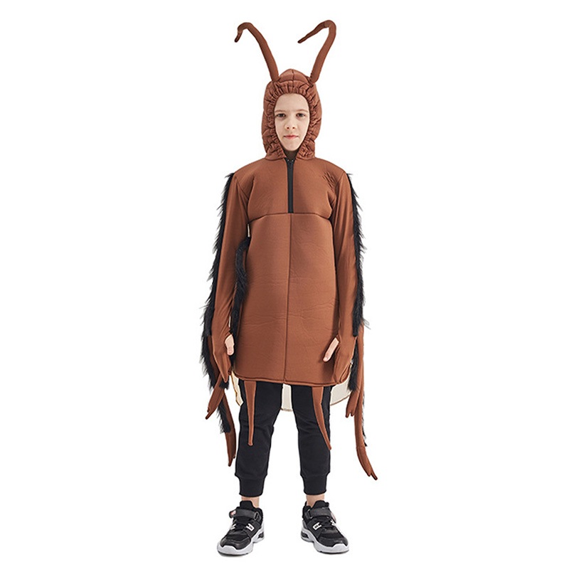 Ready Stock Funny Kids Animal Costume Cockroach Dress Up Insect Cosplay ...