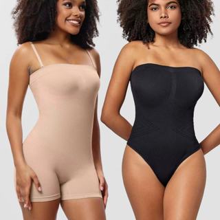Irisnaya Women Slimming Bodysuits Shapewear Tops Tummy Control Body Shaper  Spaghetti Strap Camisole Leotards Bodycon Jumpsuit - beige - XS/S :  : Fashion