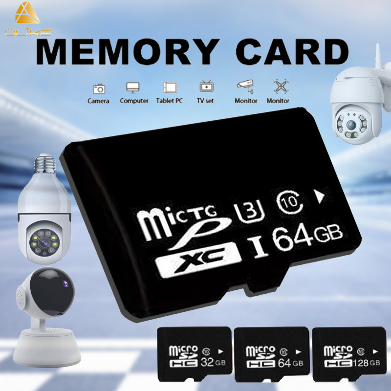 Ulike Micro SD Card Memory Card for V380 Pro CCTV Camera 128GB 64GB