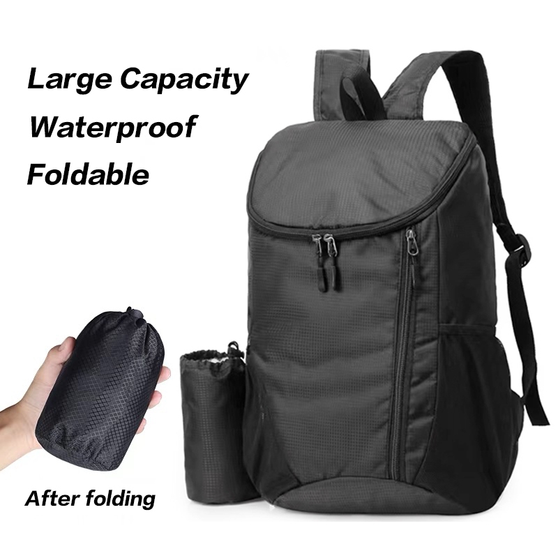 Foldable Waterproof Travel Bag Pack Large Capacity Ultra Light Outdoor