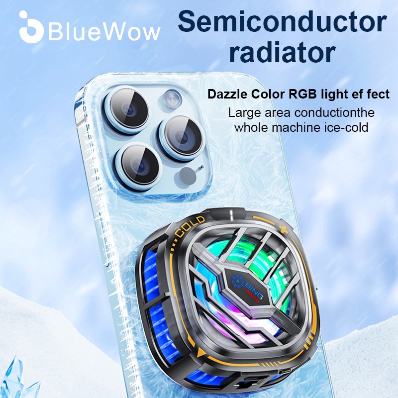 BlueWow X76 Semiconductor Rapid Cooling Radiator Turbo Hurricane Game ...