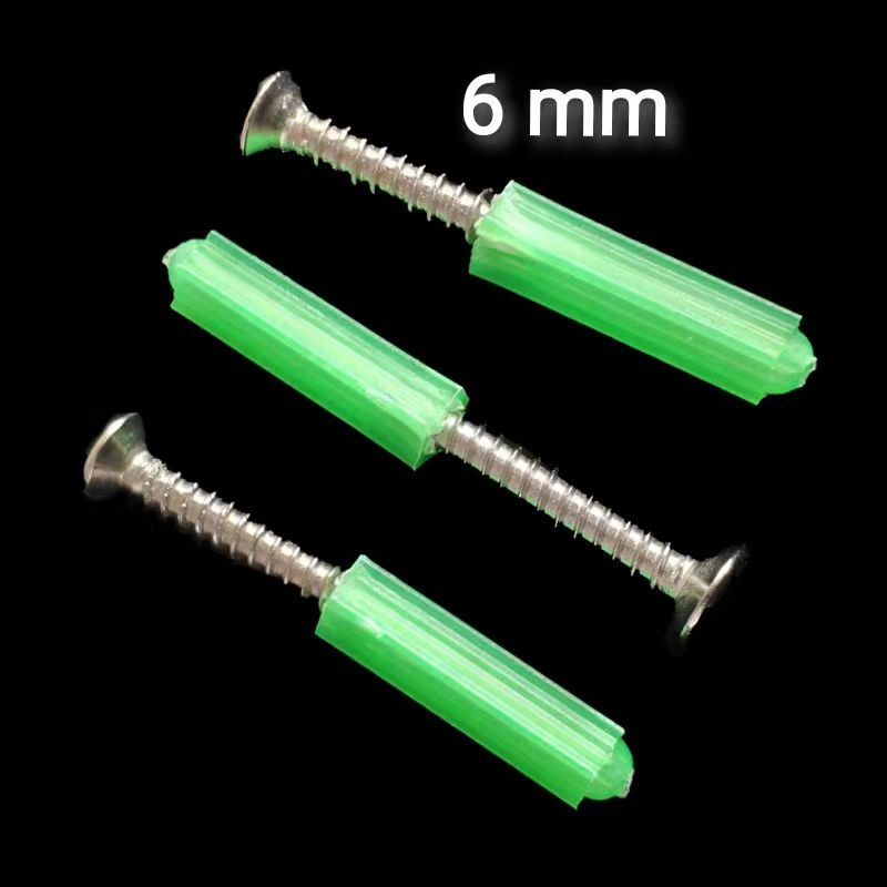 Tool Hardware Imported Green Plastic Expansion Pipe 6mm 8mm Self ...