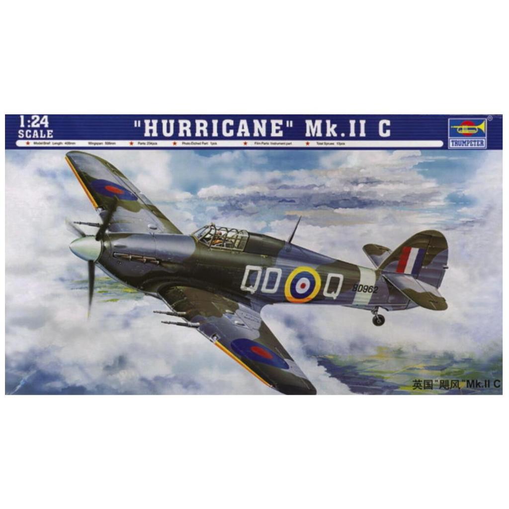 Trumpeter 02415 - 1:24 Hurricane Mk. IIC | Shopee Philippines