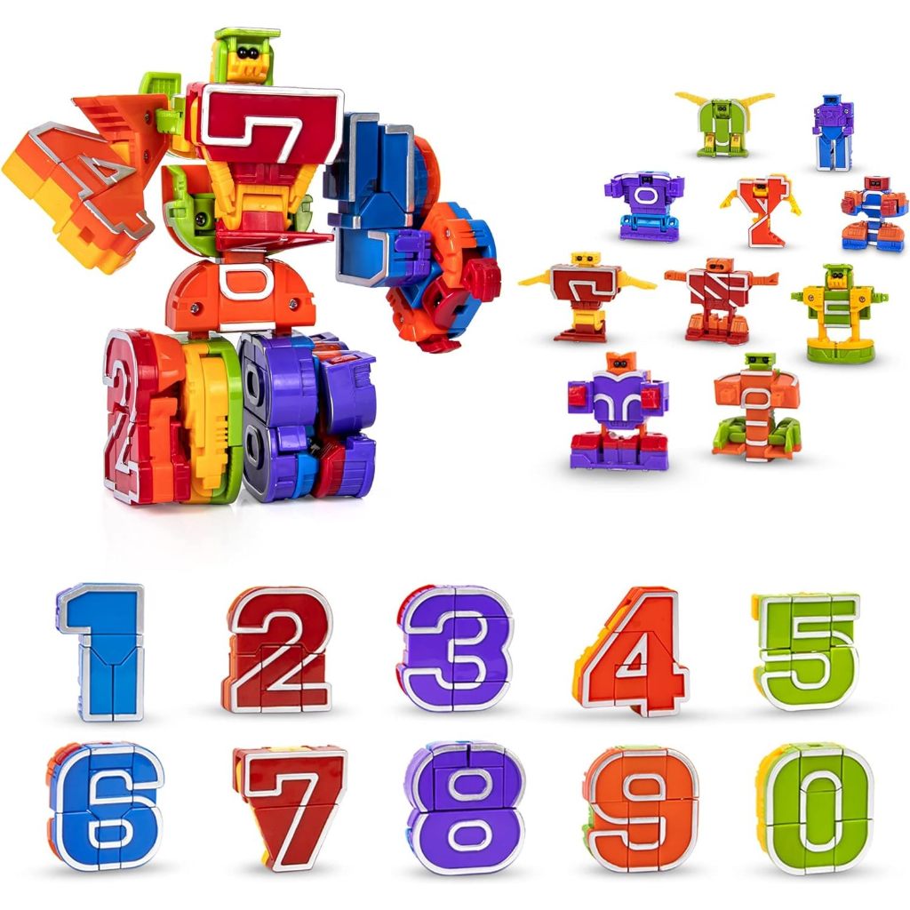 Number Bots Math Toys for Kids, Preschool Learning Activities Games