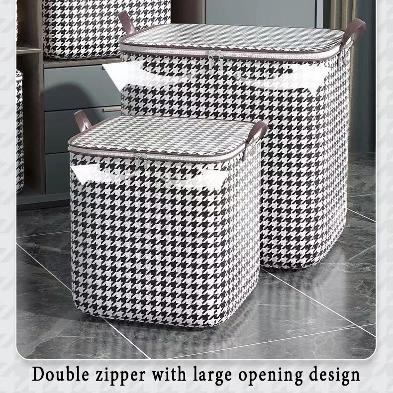 180L Large Capacity Clothes Quilt Storage Bag Home Wardrobe Organizers