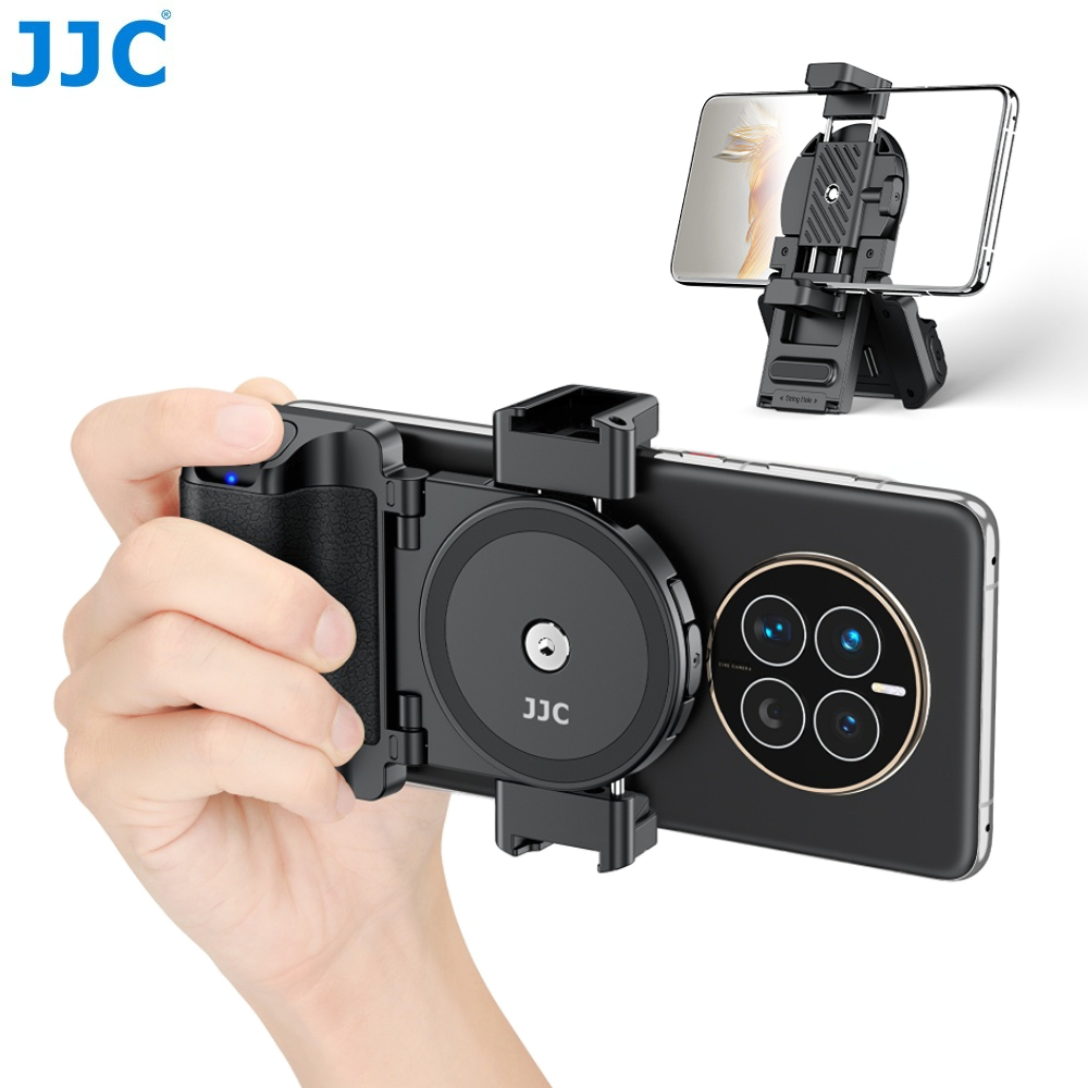 JJC MSG-U1 Smart Phone Camera Grip Bluetooth Remote Shutter Phone ...