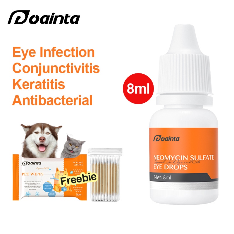 PUAINTA Conjunctivitis Eye Drops for Dogs and Cats Eye Infection