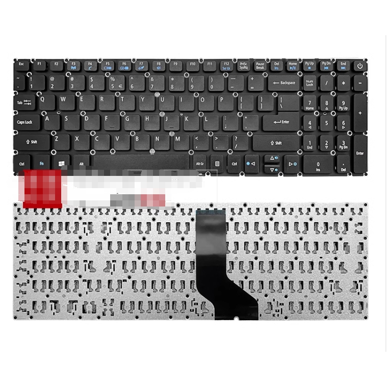 Clavier Acer QWERTZ Allemand Pour Aspire ES1-524/533 - Blanc, Référence 6B.GD2N2.010 - Ouvert Jamais Utilisé