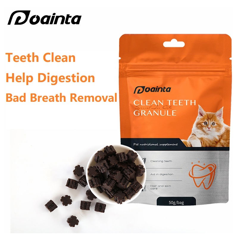 PUAINTA Cat Treats For Cats Teeth Cleaner Help Digestion Bad Breath