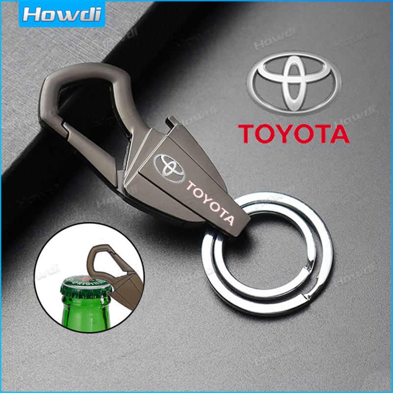 【Bottle Opener Keychain】New Creative Alloy Meta keychain with logo for ...