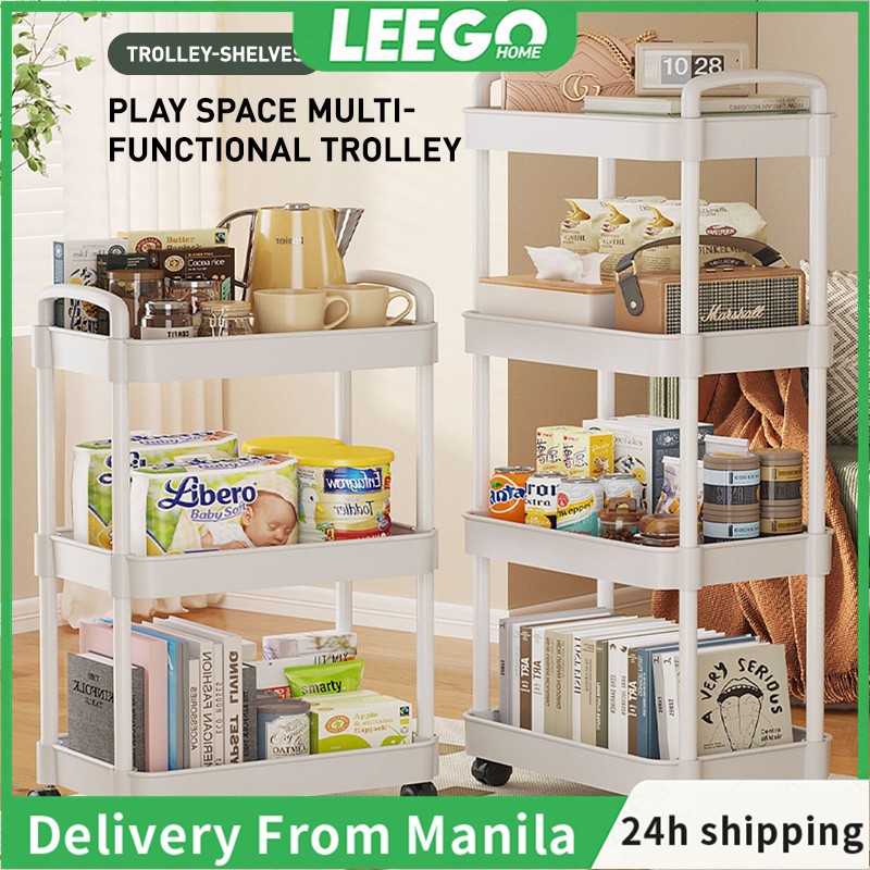 25Layer Small Cart Finishing Rack Children's Toy Storage Rack