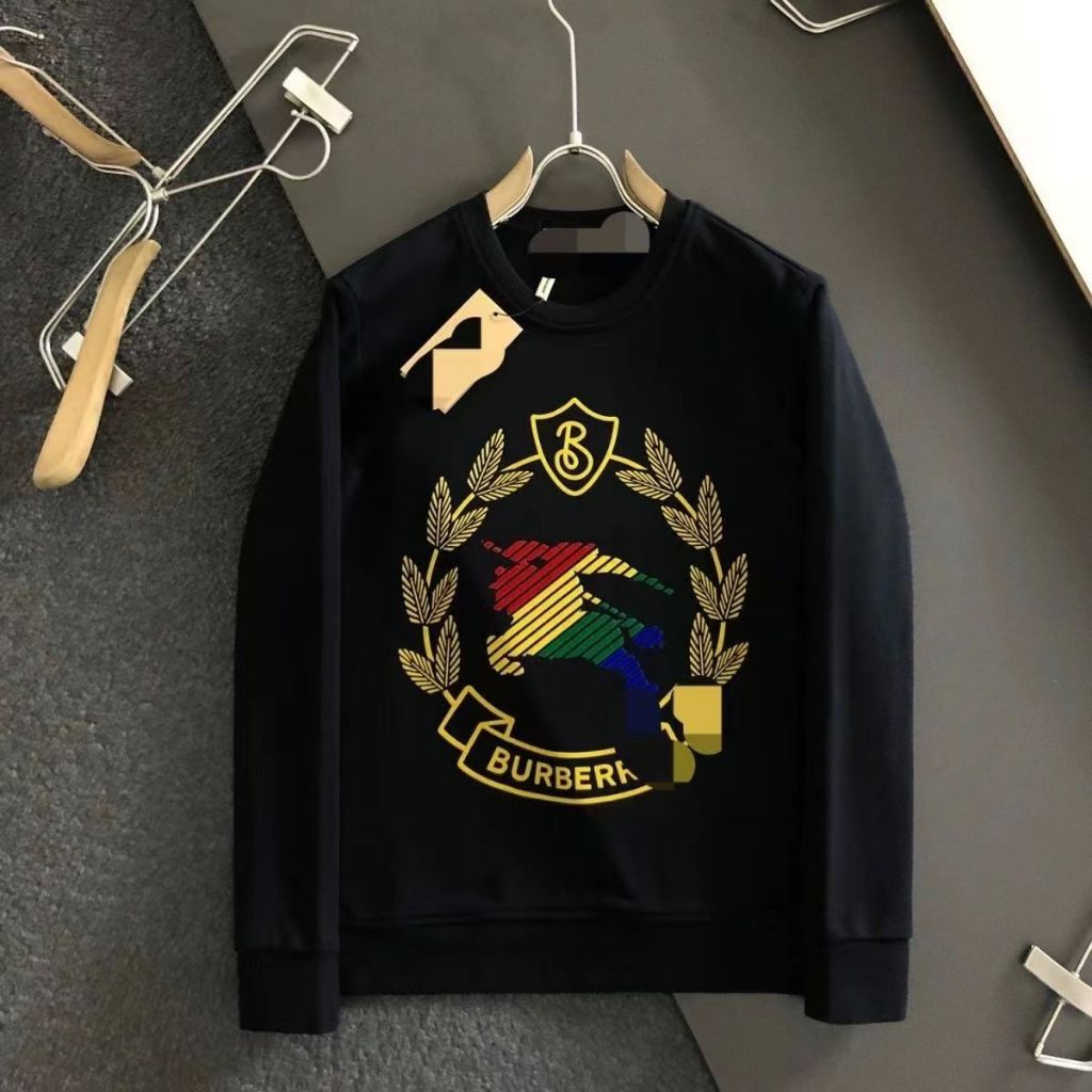 Burberry embroidered crest shop jersey sweatshirt