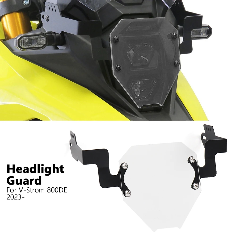 Motorcycle Accessories Headlight Protector Acrylic Transparent Covers