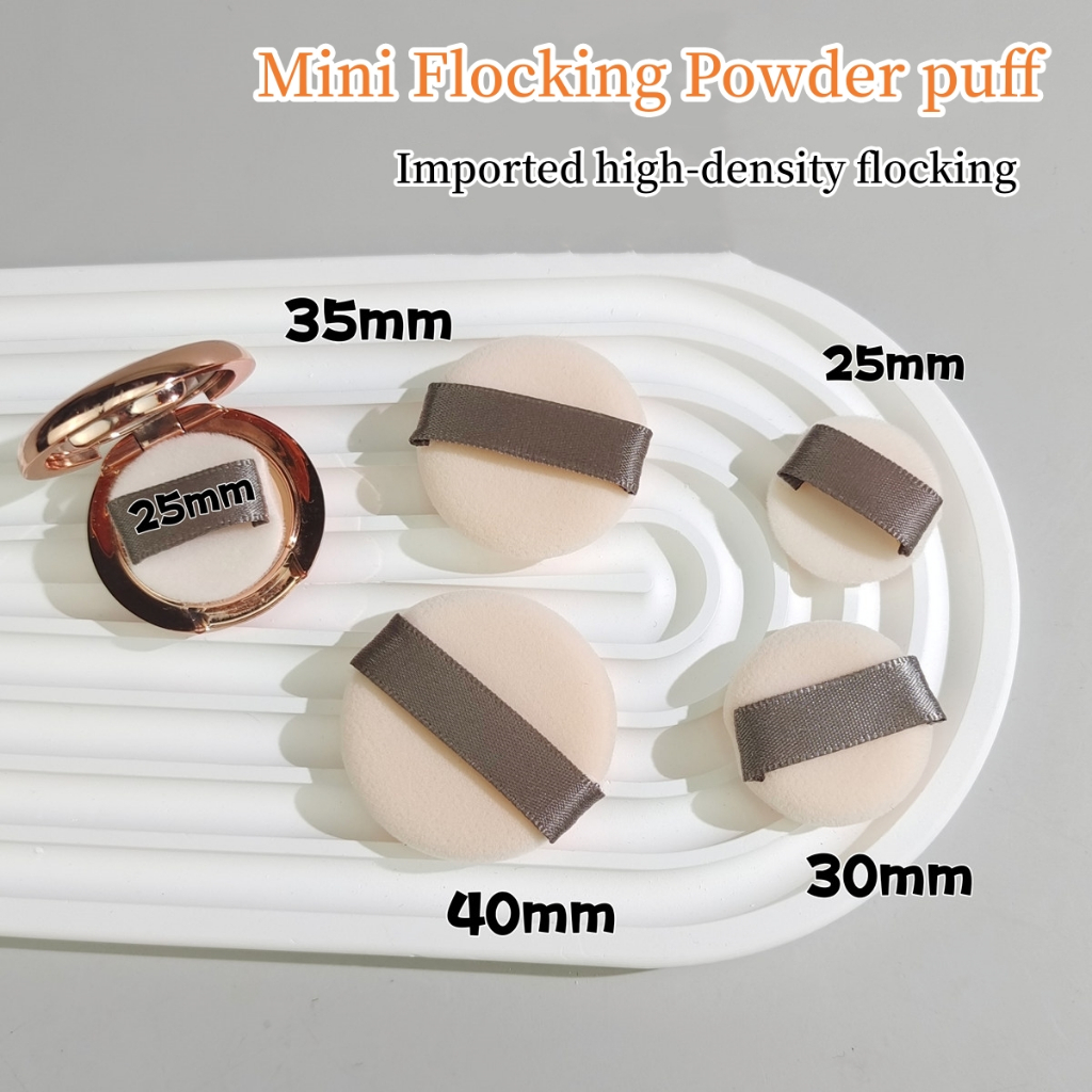 Upgrade mini Ultra mini Replacement Puff 25mm Flocking Loose Powder ...