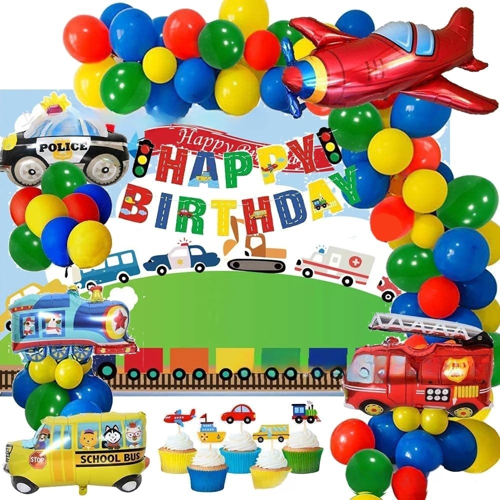 Balloons kids birthday decorations boy birthday balloon arch set boy ...