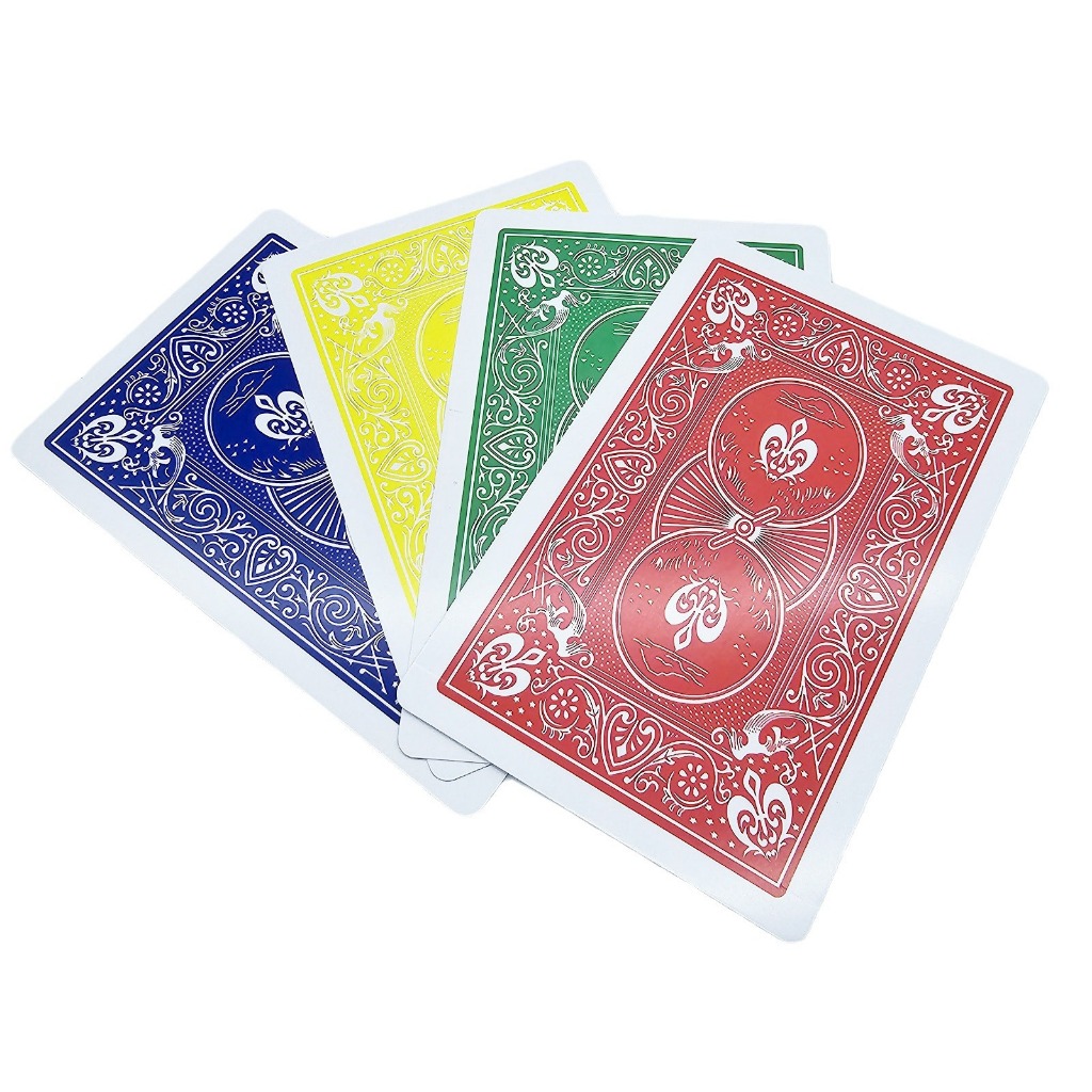 Magic Ace or blank 4 big card magic prop toy | Shopee Philippines
