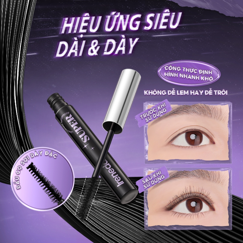 PINKFLASH OhMyWink Day & Night Mascara Lengthening Volume Waterproof ...