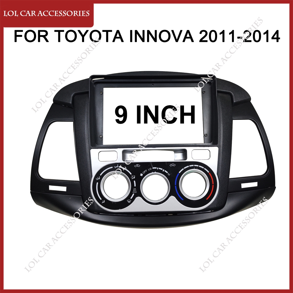 9 Inch For TOYOTA Innova CRYSTA 20112014 Manual Car Radio Android