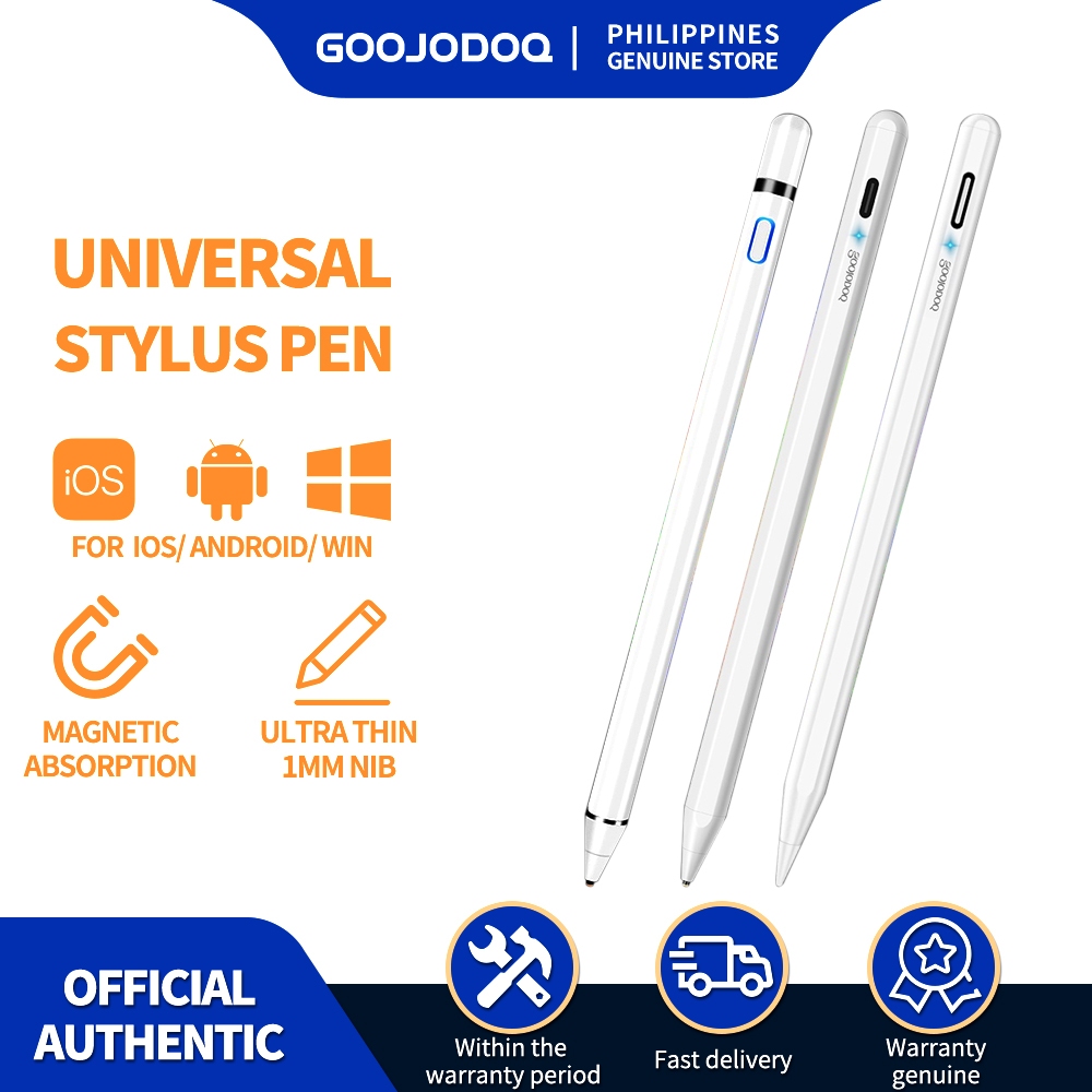 GOOJODOQ Stylus Pen for Android for iPad 5th 4th Gen for iPhone Xiaomi Pad  5/6 Pro Pencil Universal Tablet