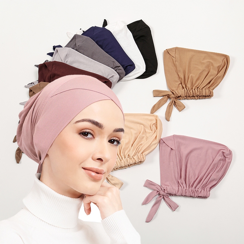 criss cross inner hijab