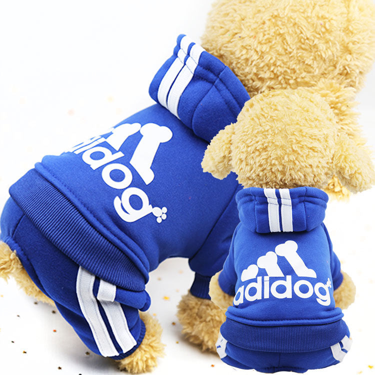 Dog Cat Clothes Sweatshirt Puppy Shih Tzu Sport Hoodie Outfits Four