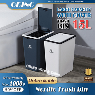 TRASH BIN 80L Orocan trash Can with Wheels and lock 80L Basurahan Garbage  Bin/basurahan/basket