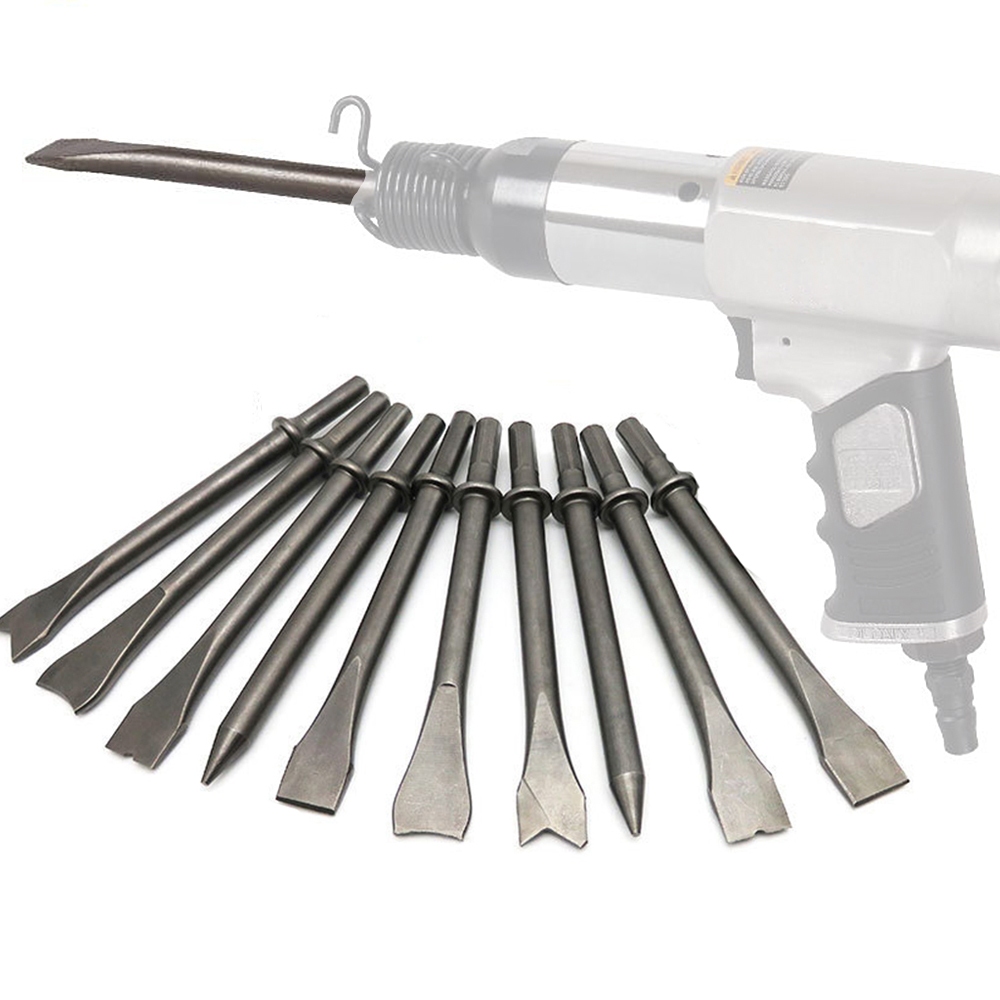 1PC 125/175mm Air Chisel Head Hard Steel Solid Air Shovel Head Air ...