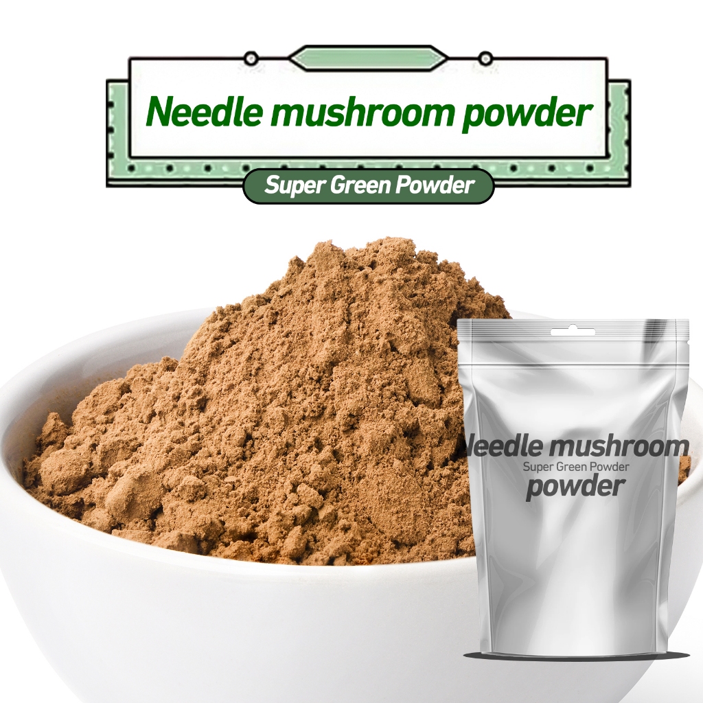 High quality needle mushroom powder/enoki mushroom powder/flammulina ...