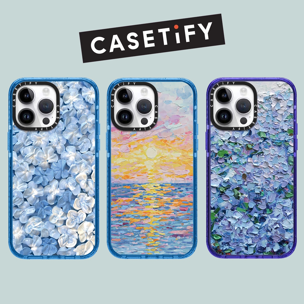 Drop proof CASETIFY glitter phone case for iPhone 15 15pro 15promax 14