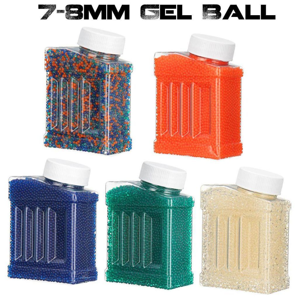 50000Pcs Water Play Beads 7-8mm Gel Ball Crystal Water Beads For Toy ...