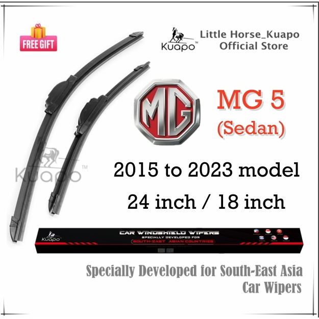 MG 5 Wiper Blade for 2015-2023 MG5 Sedan MT AT Car Front Window Wipers ...