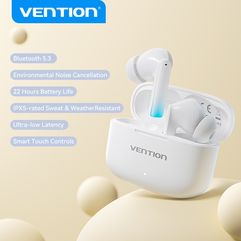 Vention Elf E04 TWS IPX5 True Wireless Earphones Bluetooth 5.3 TWS For ...