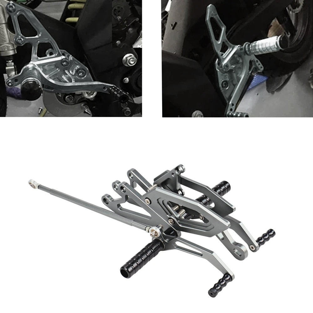 Footrest foot rest racing rearset underbone alloy cnc gold r15v3 For
