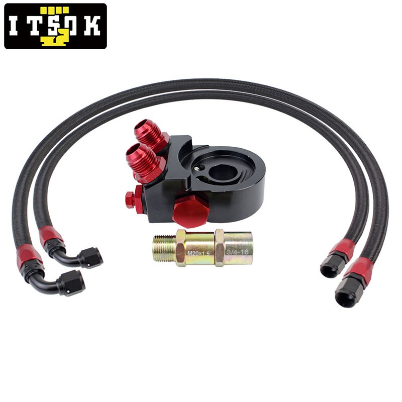ITSOK 】Engine Transmission Oil Cooler Kit Set An10 ( 1 Set ) 7 / 10 ...