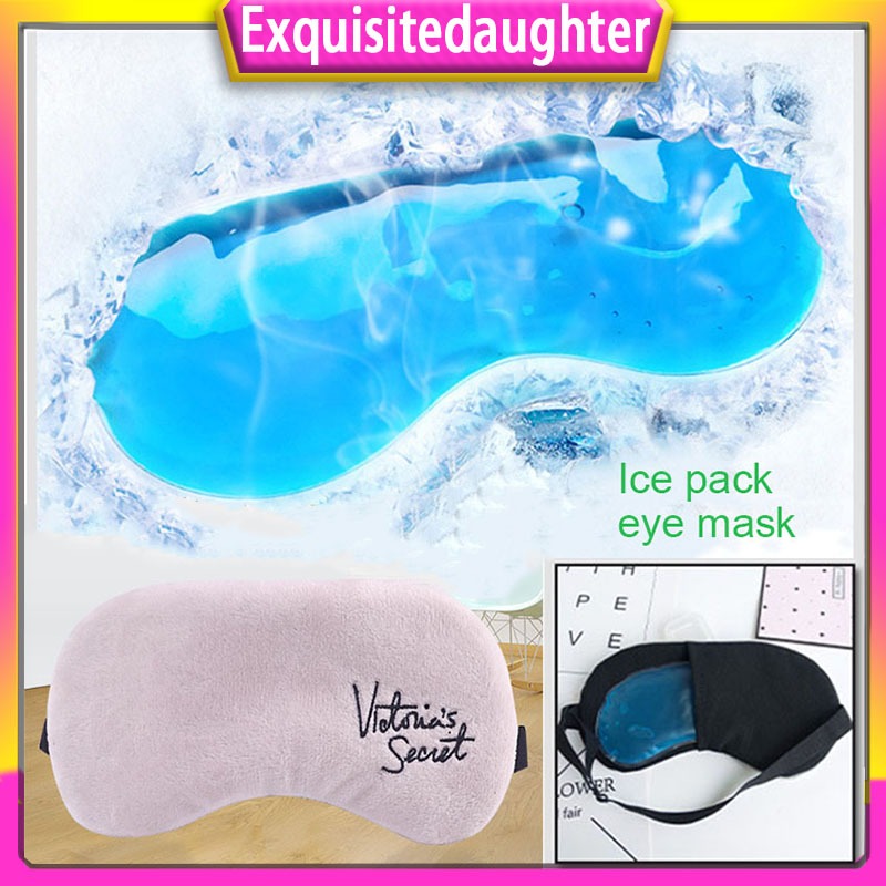 Korean version ice pack sleep eye mask for shading and breathable eye