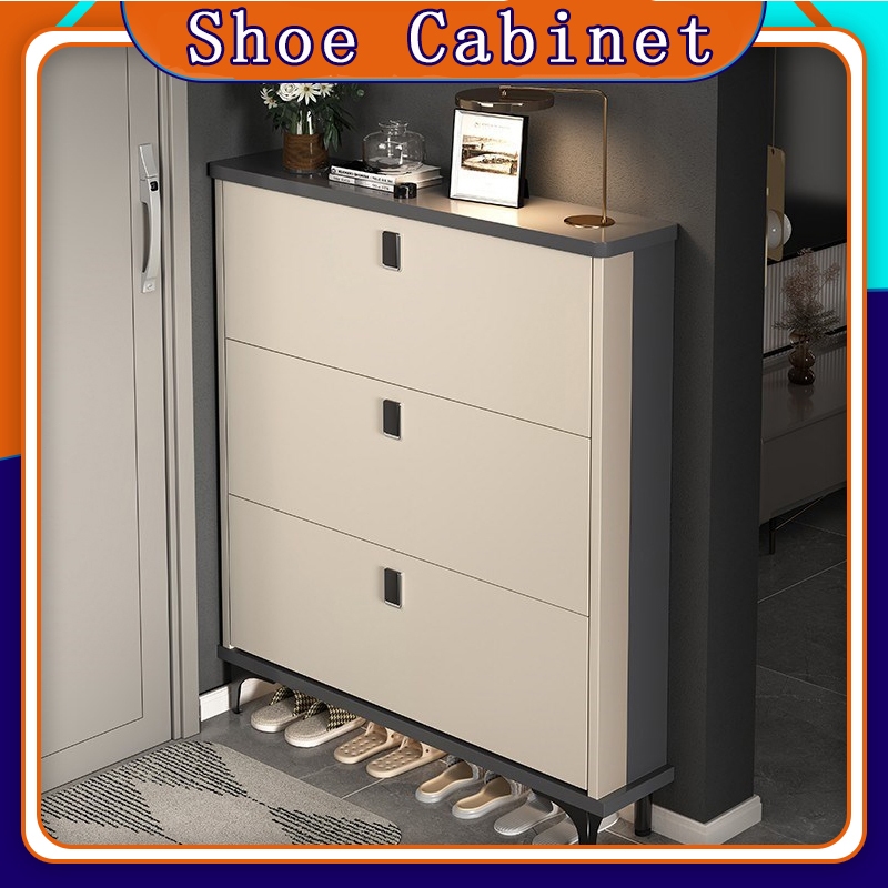 【Double Layer】Shoe Cabinet Shoe Rack Organize Shoe rack cabinet Italian ...