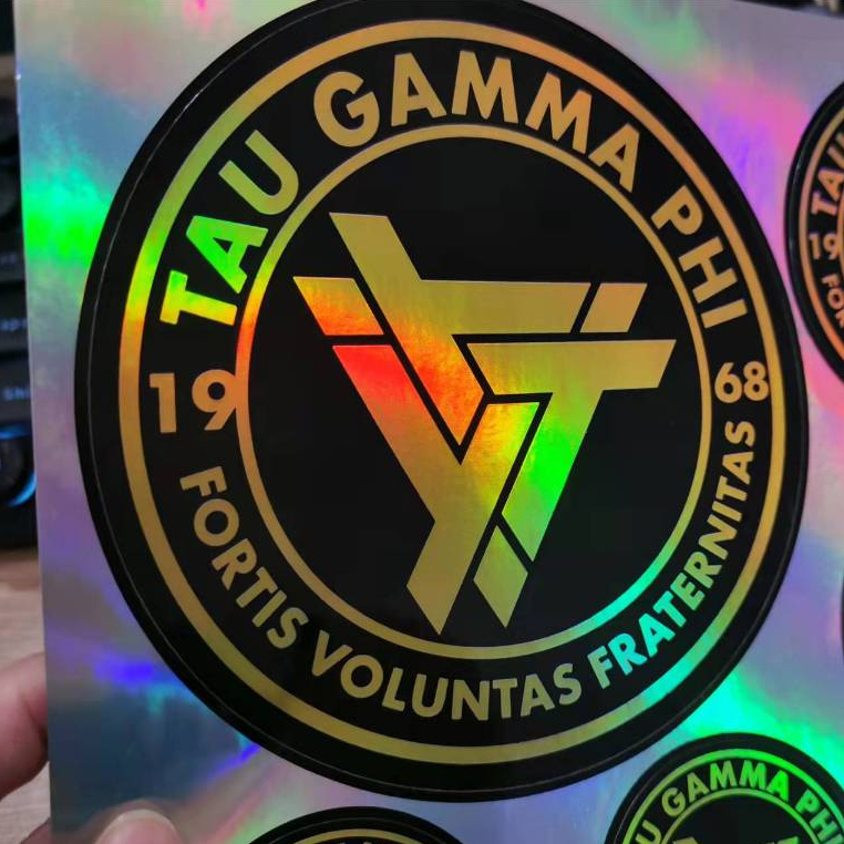 Ships Within 24 Hours 1PCS Flexible Tau Gamma Phi Emblem Car Stickers ...