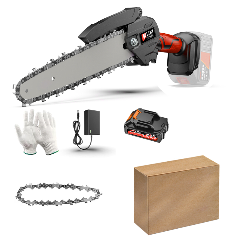OULIXI Rechargeable Chainsaw Cordless Electric Chainsaw 8 inch Electric