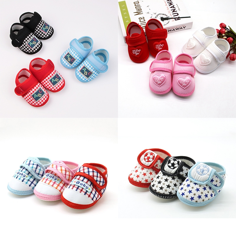 Toddler Shoes Infant Baby Cute Light Anti-Slip Learning Walking Shoes ...