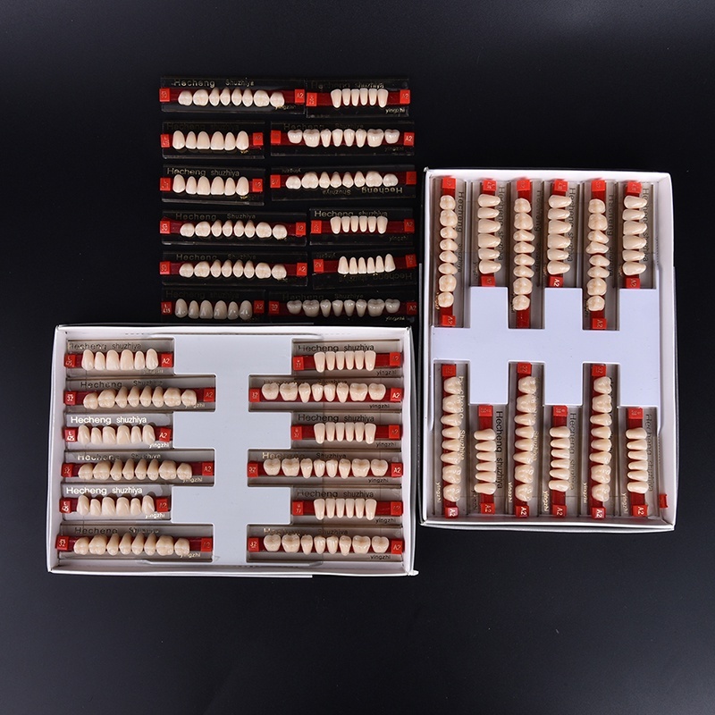 84pcs Resin Teeth Set * Professional Denture Care Kit - Full Set with ...